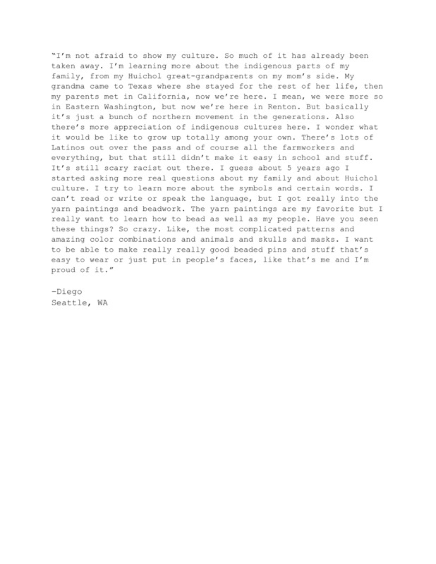Response to "When did you stand up for yourself/ your family/ your beliefs?"
