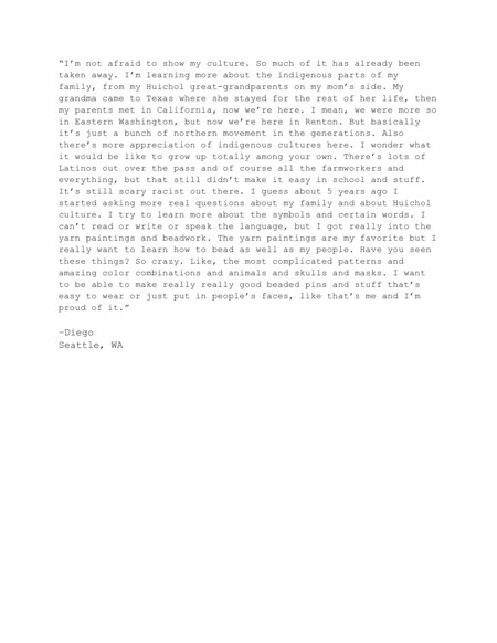 Response to "When did you stand up for yourself/ your family/ your beliefs?"
