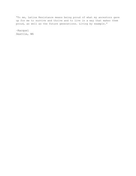 Response to "When did you stand up for yourself/ your family/ your beliefs?"
