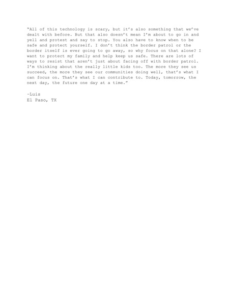 Response to "When did you stand up for yourself/ your family/ your beliefs?"
